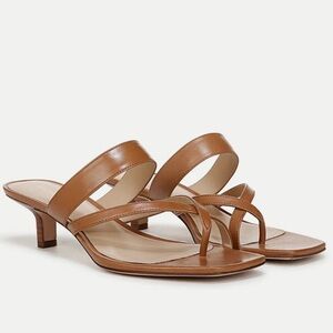 🌹VERONICA BEARD🌹 Alanis Leather Sandal In Brown Size: 7M